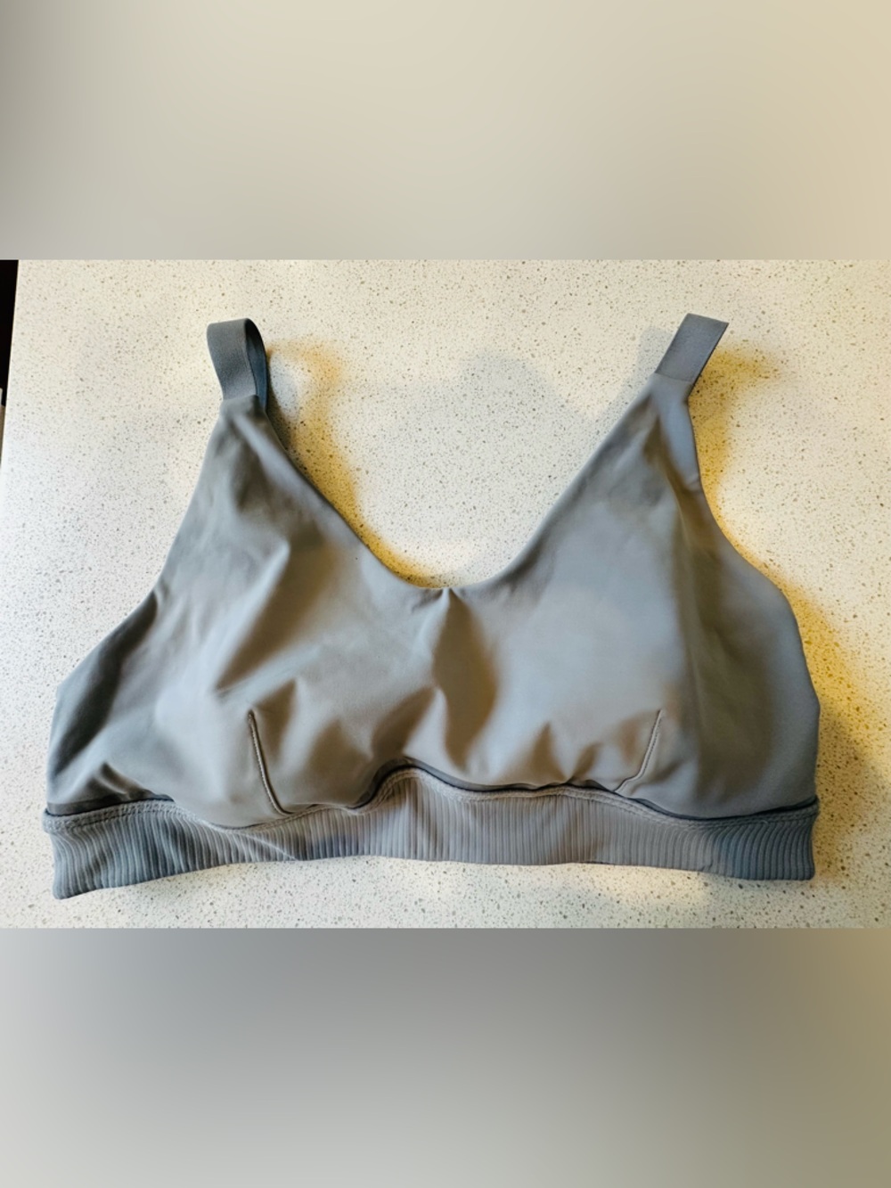 Lululemon - 8-Gray workout top, excellent condition, very comfortable.